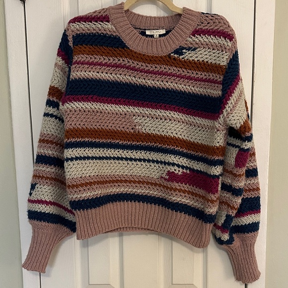 Z Supply Sweaters - Z Supply Multicolor Striped Sweater